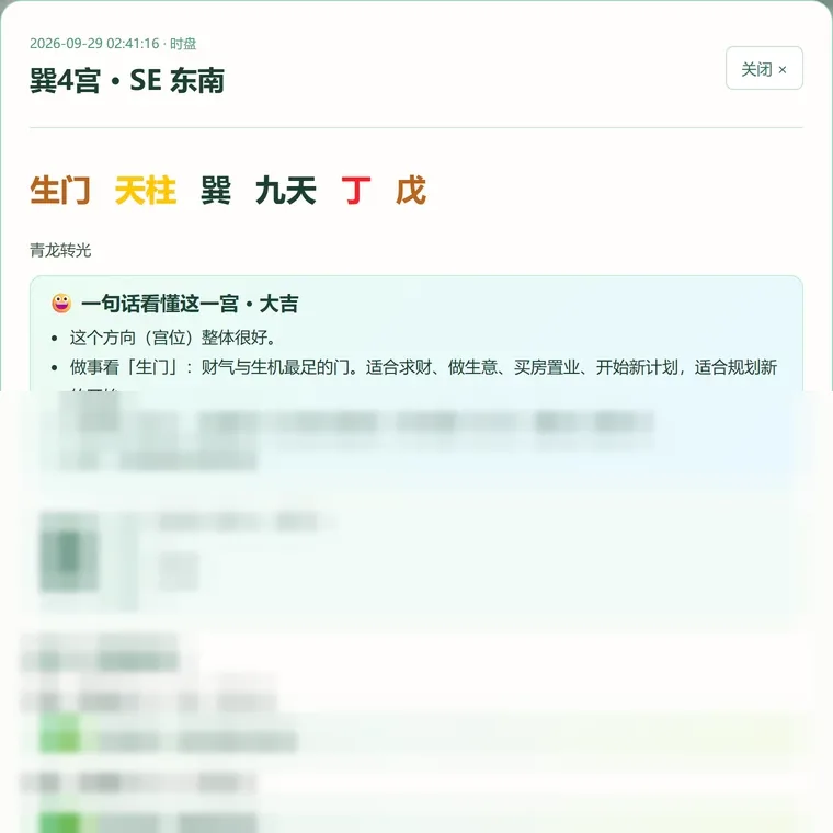宫位详情示例：一句话看懂这一宫